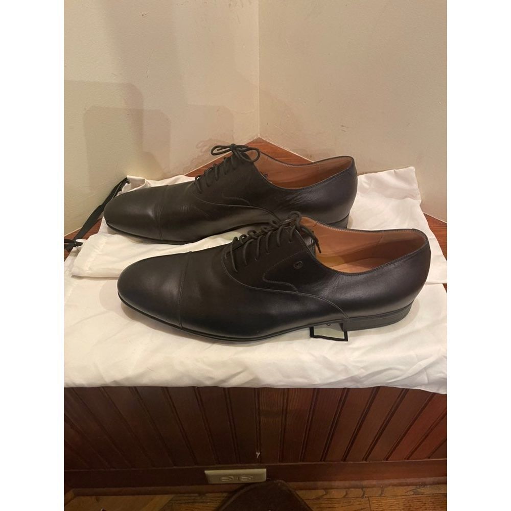 Gucci Mens Lace Up Oxfords